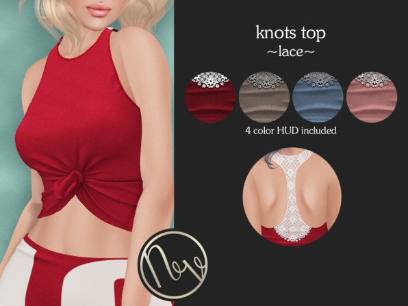 Neve Top - Knots - Lace2