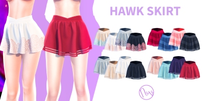 Neve - Hawk Skirt - All Colours