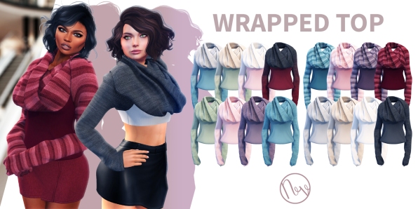 Neve - Wrapped Top - All Colors