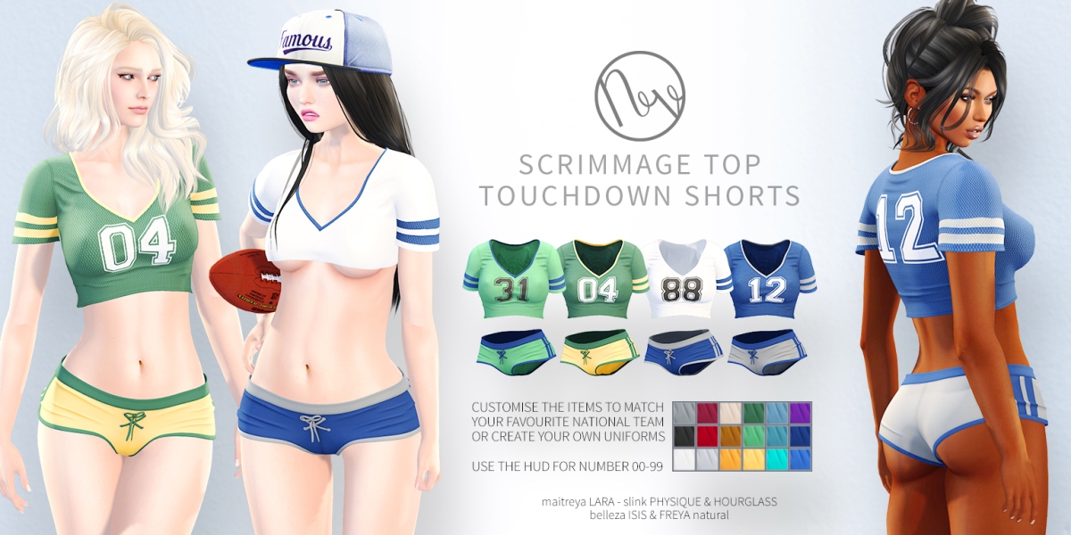Neve - Scrimmage and Touchdown - All Colors