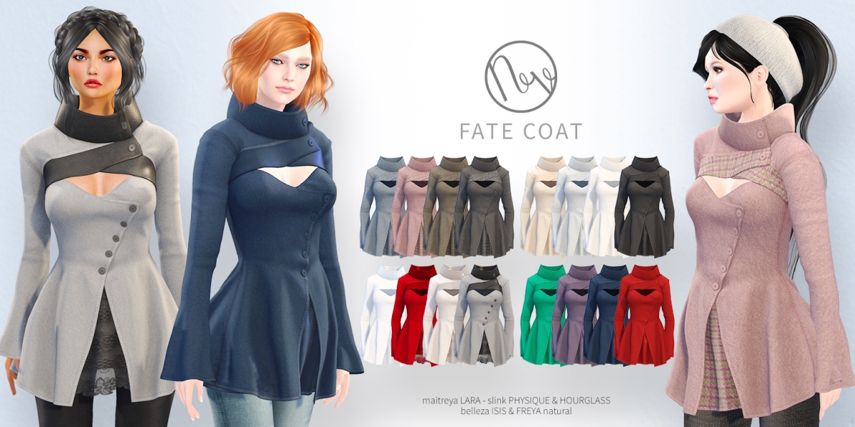 Neve - Fate Coat - All Colors